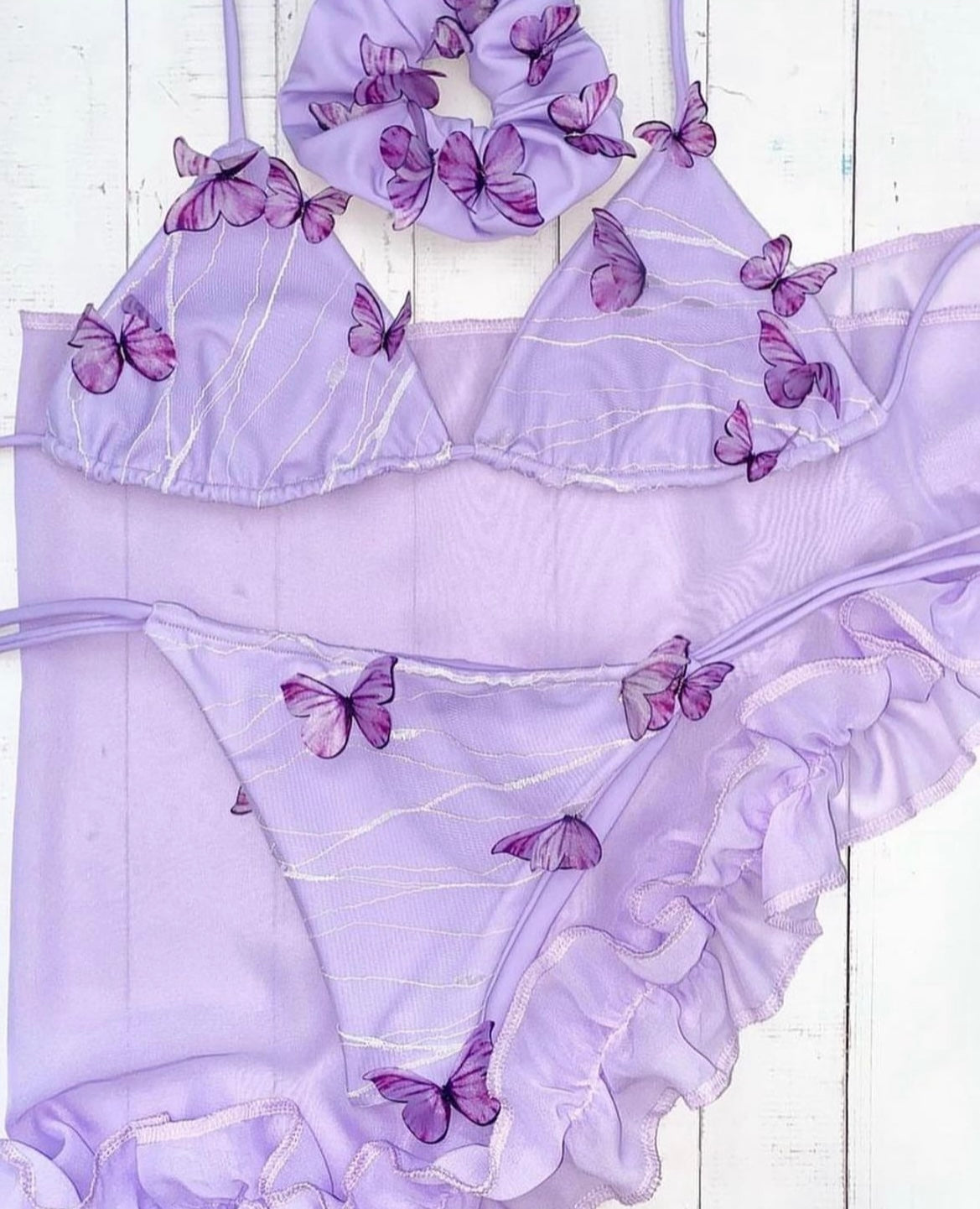 Ruffled Sarong